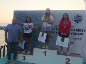 KOCAELİ (AA) – Paletli Yüzme Açık Su Bireysel Türkiye Şampiyonası