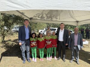 SAMSUN (AA) – Samsun'un Alaçam ilçesinde "Çilek Yetiştiriciliği Geliştirme Projesi"