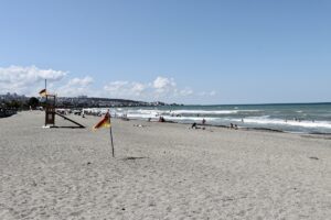 SAMSUN (AA) – Samsun'un Atakum ilçesinde serinlemek için girdikleri denizde