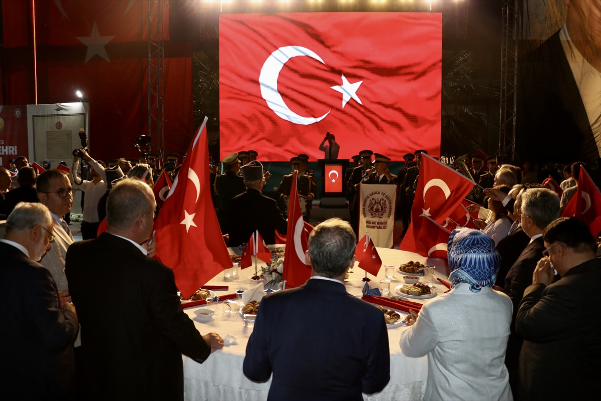Samsun'da Büyük Zafer'in 103. yıl dönümü dolayısıyla resepsiyon düzenlendi