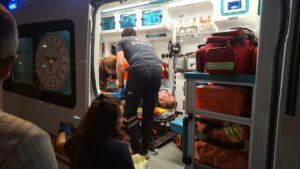 - Kaza anı akaryakıt istasyonunun güvenlik kamerasınca kaydedildi