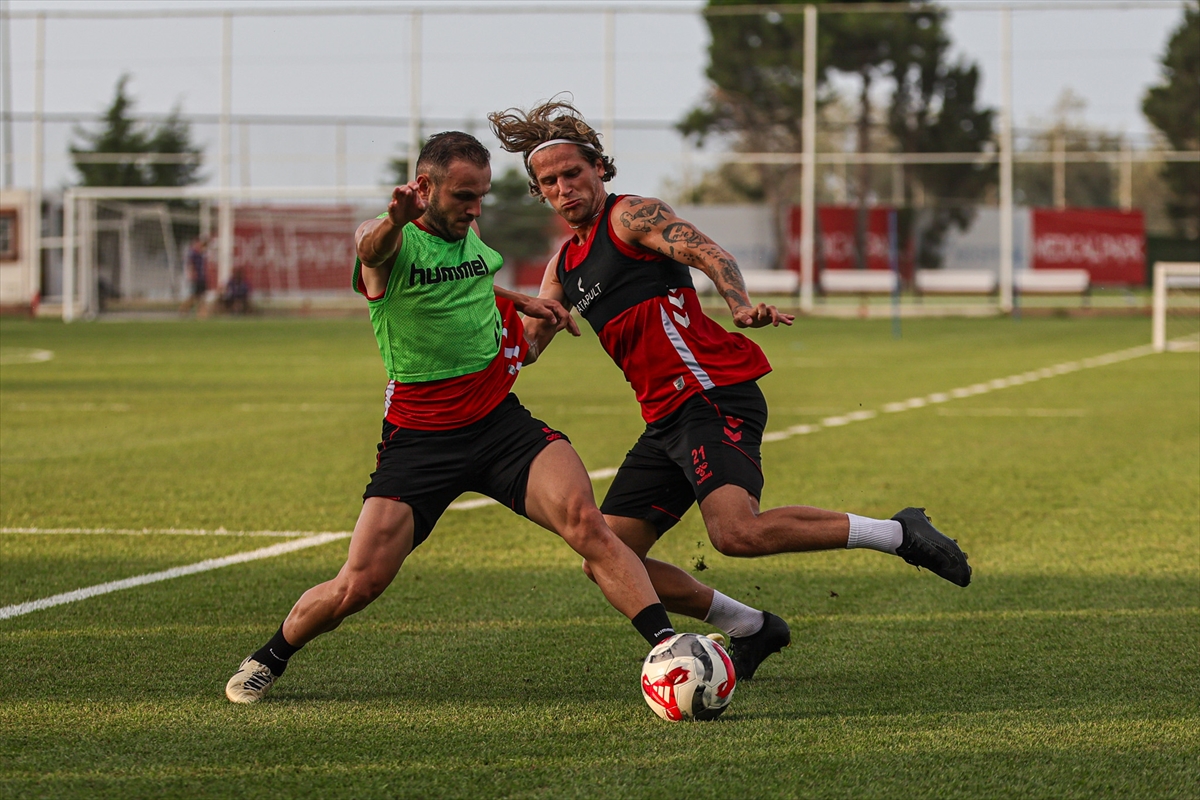 Samsunspor, Gençlerbirliği maçının hazırlıklarını sürdürdü