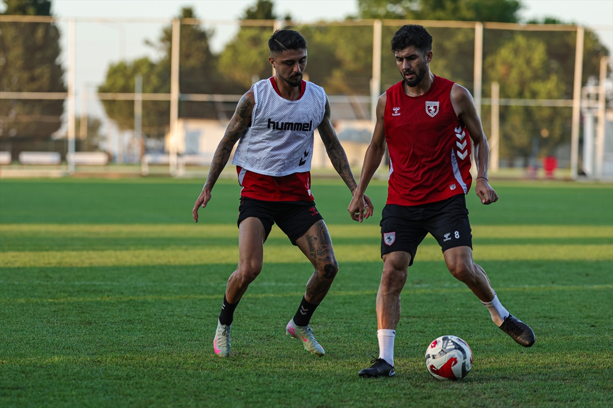Samsunspor, Panathinaikos maçının hazırlıklarına başladı