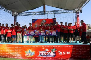 - "İnşallah sizlerin gayreti ve coşkusuyla TEKNOFEST kuşağının dünyaya damgasını