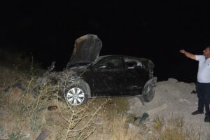 SİVAS (AA) – Sivas'ın Suşehri ilçesinde otomobilin devrilmesi sonucu 5