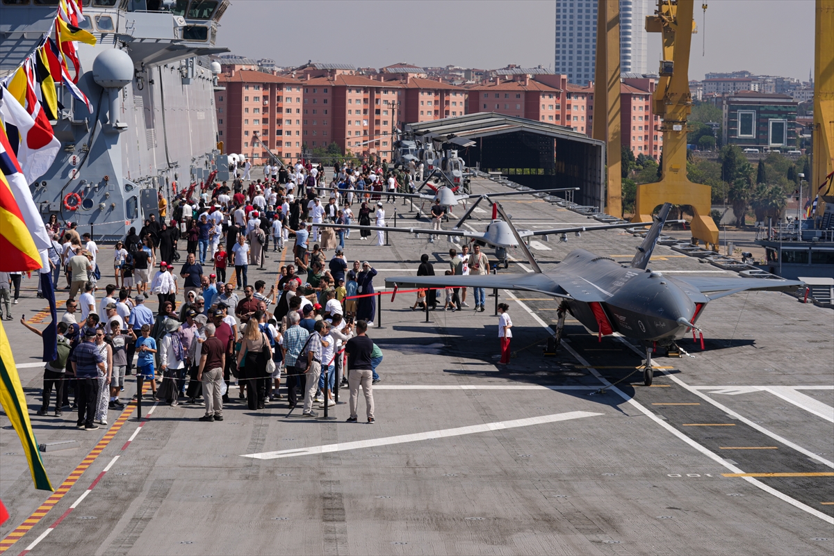 Vatandaşlar TEKNOFEST Mavi Vatan'a akın etti