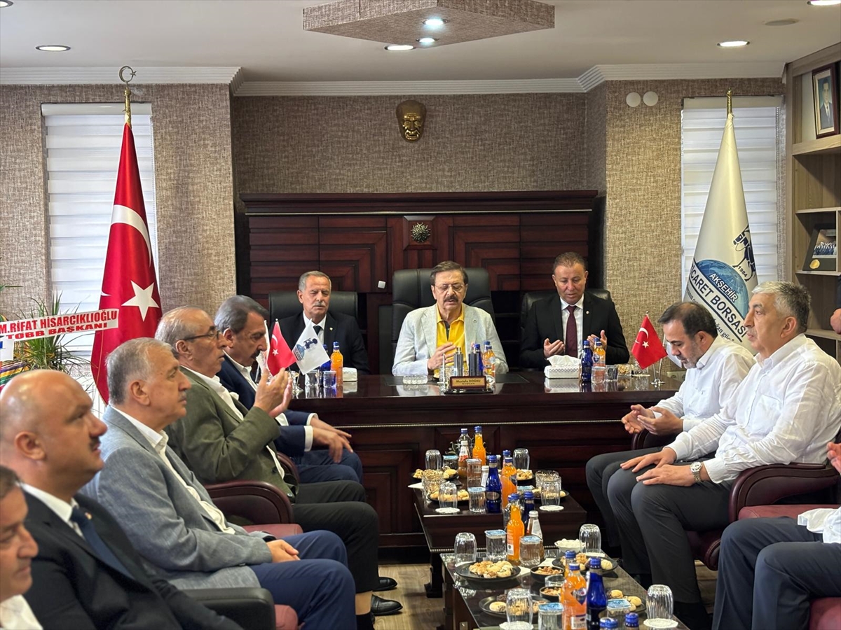 TOBB Başkanı Hisarcıklıoğlu'ndan taziye ziyareti