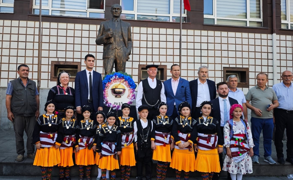 Trabzon'da “22. Tonya Tereyağı Kültür ve Sanat Festivali” başladı