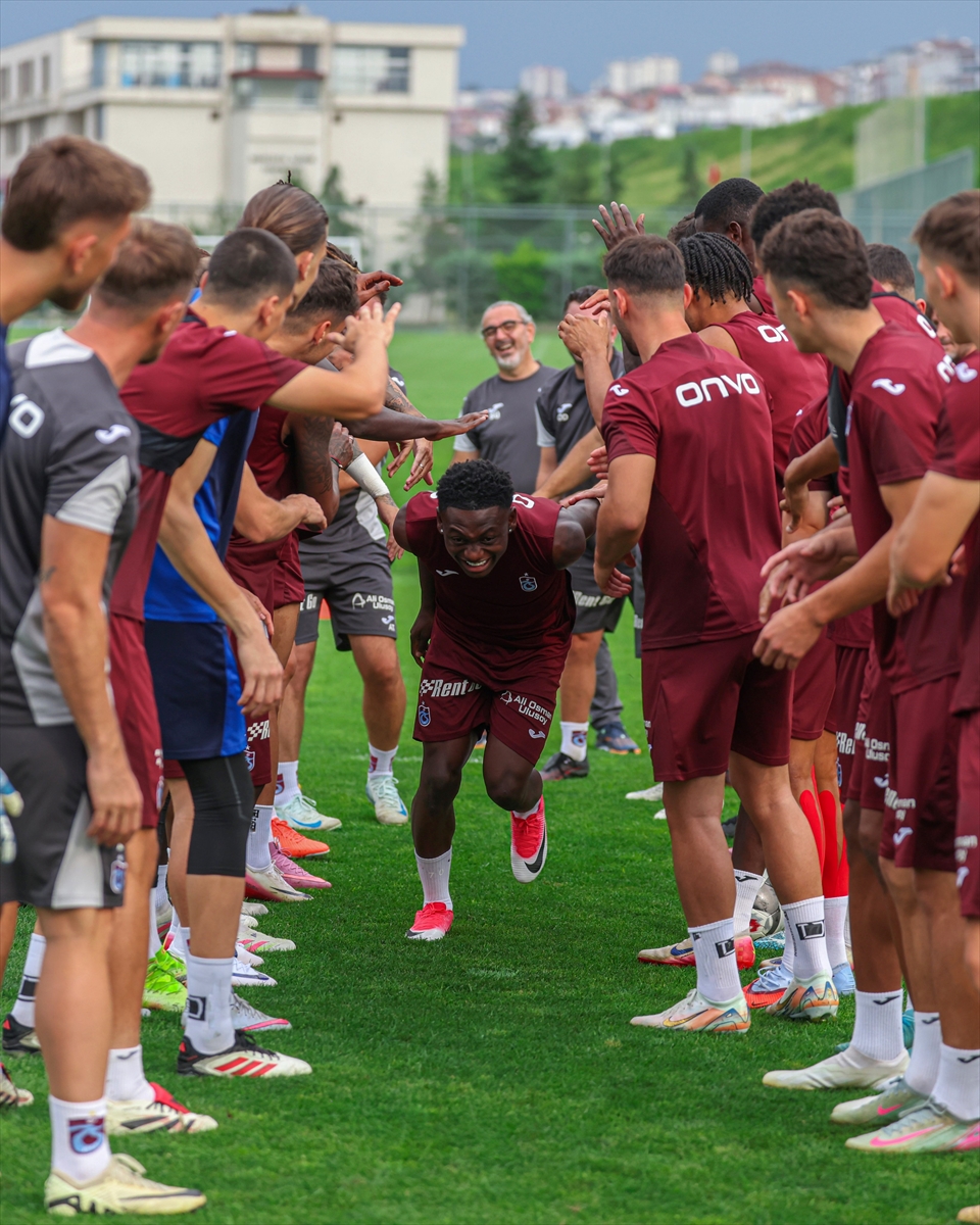 Trabzonspor, Kocaelispor maçı hazırlıklarını sürdürdü