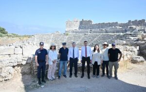 ANTALYA (AA) – Antalya Valisi Hulusi Şahin, Kaş ilçesindeki Xanthos