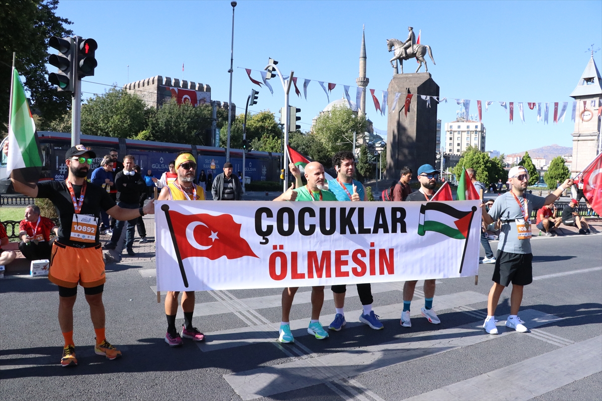 5. Uluslararası Kayseri Yarı Maratonu koşuldu