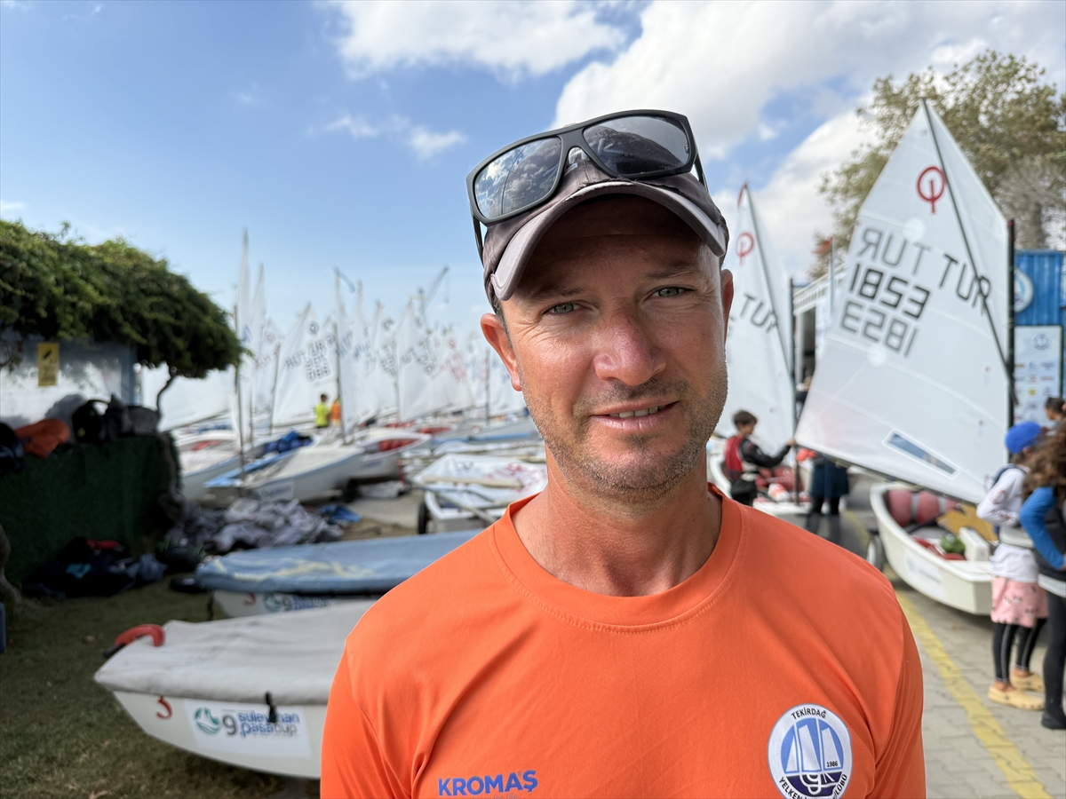 9. Uluslararası Süleymanpaşa Optimist Cup Yelken Yarışları sürüyor