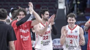 RİGA (AA) – 2025 Avrupa Basketbol Şampiyonası’nda (EuroBasket 2025) çeyrek