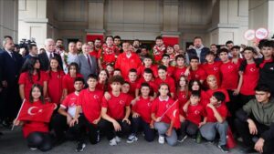 RİGA (AA) – A Milli Basketbol Takımı, Avrupa Şampiyonası’nda ikinci