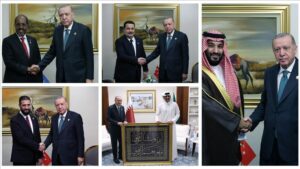 Cumhurbaşkanı Erdoğan, İslam İşbirliği Teşkilatı ve Arap Ligi Olağanüstü Ortak Zirvesi’nde konuştu