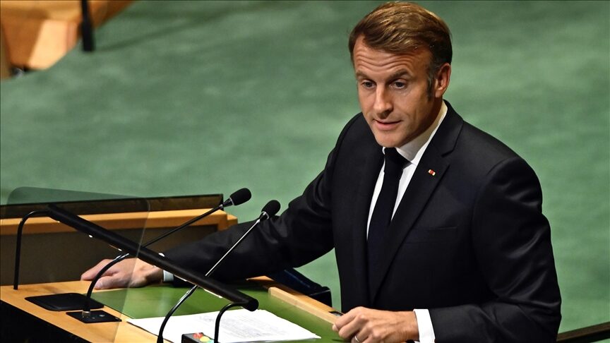 Fransa Cumhurbaşkanı Emmanuel Macron Filistin Devleti’ni tanıdıklarını duyurdu