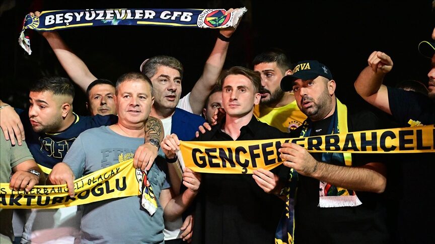 Kerem Aktürkoğlu, Fenerbahçe için İstanbul’a geldi