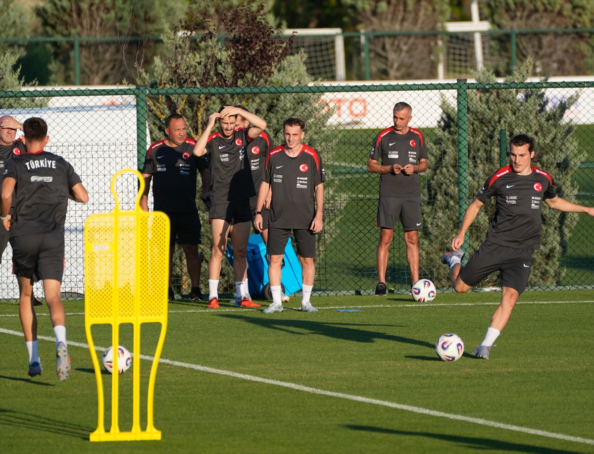A Milli Futbol Takımı, Gürcistan maçının hazırlıklarına başladı