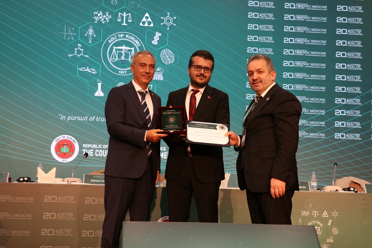 ABD'li adli tıp uzmanı Prof. Ranavaya, Uluslararası 20. Adli Tıp Günleri Kongresi'nde konuştu: