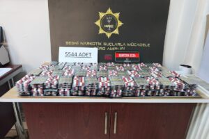 ADIYAMAN (AA) – Adıyaman'ın Besni ilçesinde 5 bin 544 uyuşturucu
