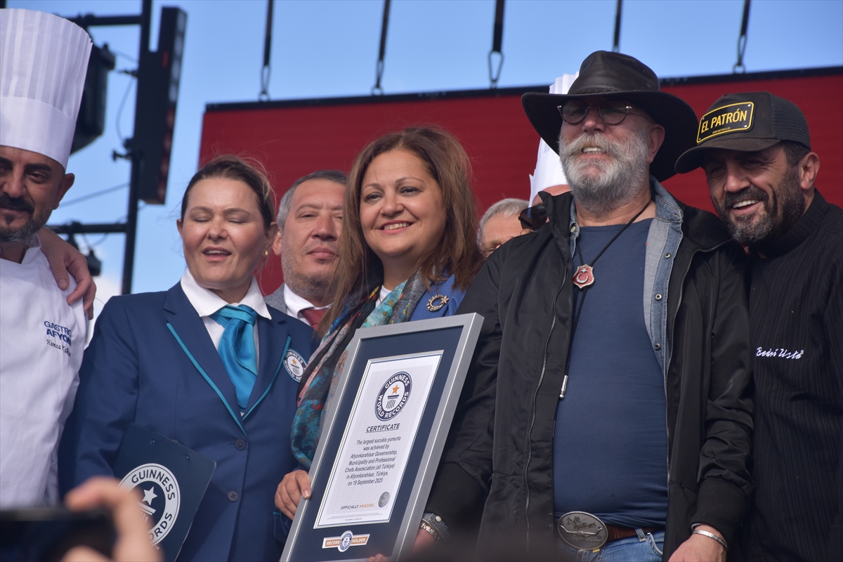 Afyonkarahisar'da “7. Uluslararası Gastro Afyon Turizm ve Lezzet Festivali” başladı