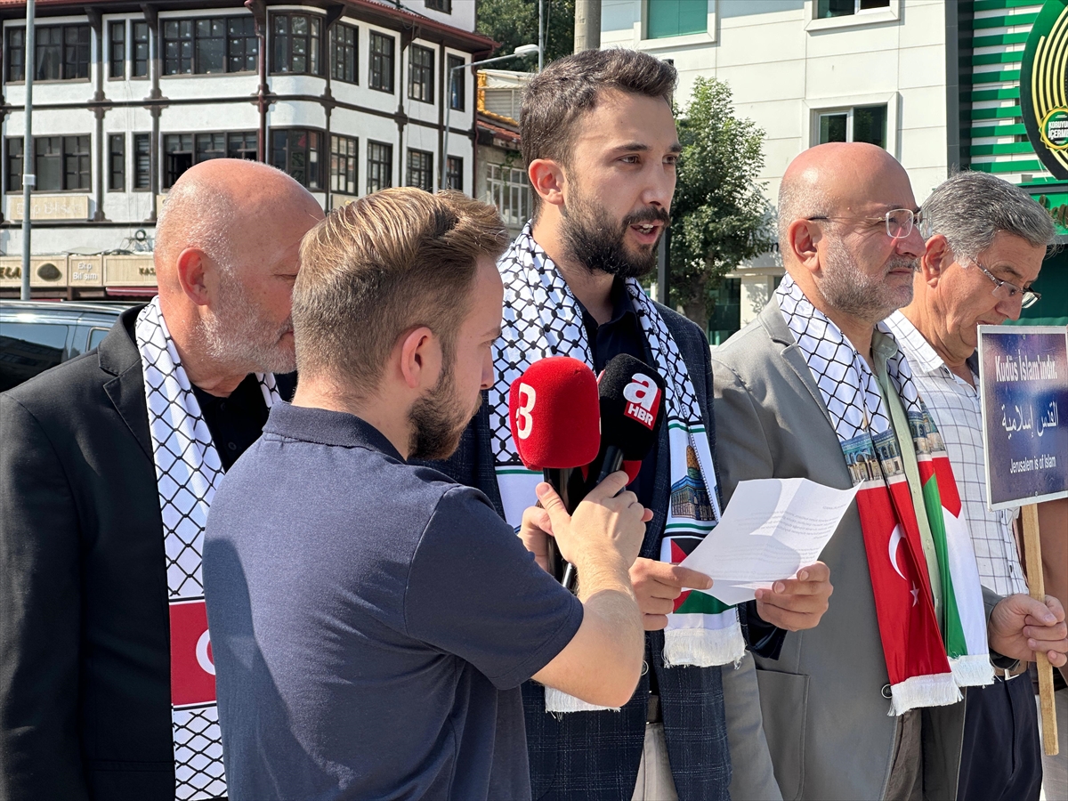 Konya ve Afyonkarahisar'da “Boş Sıralar” etkinliğiyle Gazzeli çocuklar anıldı