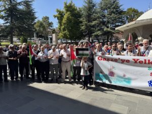 AFYONKARAHİSAR (AA) – Afyonkarahisar'da Milli İrade Platformu tarafından Filistin ve