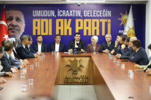 İSTANBUL (AA) – AK Parti Genel Sekreteri Eyyüp Kadir İnan,