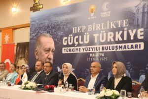 - "Bütün vesayet odaklarını bitirdik ve bugün milletin gücüyle biz