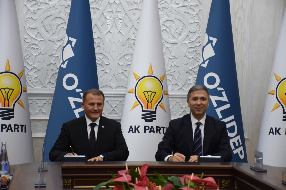 AK Parti ile Özbekistan'ın Liberal Demokrat Partisi arasında İşbirliği Mutabakat Zaptı imzalandı