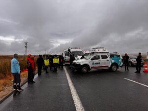 KONYA (AA) – Aksaray'da meydana gelen trafik kazasında 2 askeri