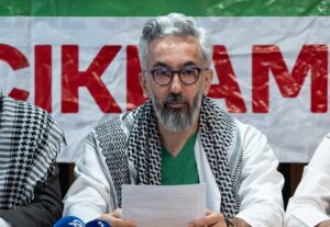 ANKARA (AA) – Ankara Filistin Dayanışma Platformu (ANFİDAP) üyeleri, İsrail