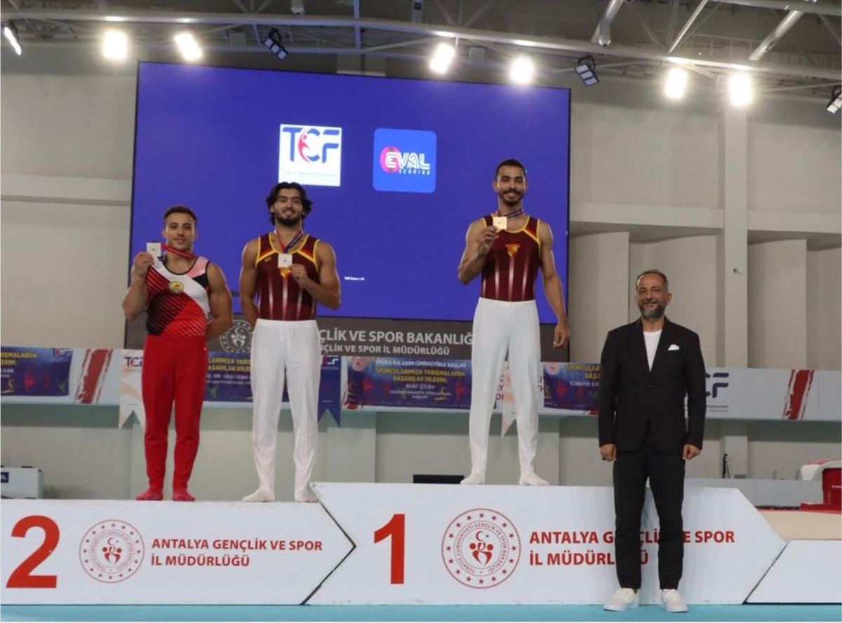 Artistik Cimnastik Türkiye Şampiyonası sona erdi