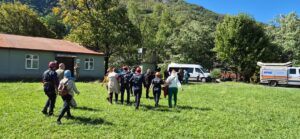 ARTVİN (AA) – Artvin'in Borçka ilçesinde etkili olan yoğun yağışlara