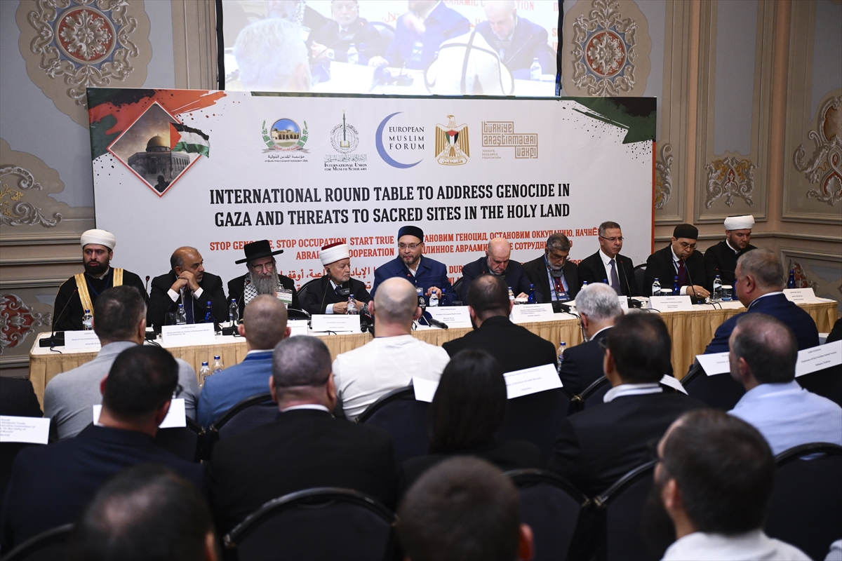Avrupa Müslüman Forumu, İsrail'in Gazze soykırımına ve kutsal mekanlara saldırılarına karşı toplandı