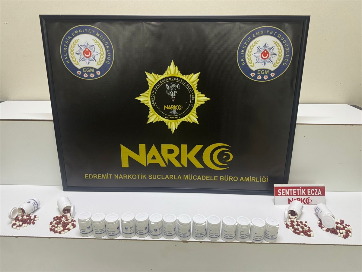 Balıkesir'de narkotik operasyonları kapsamında 5 şüpheli tutuklandı