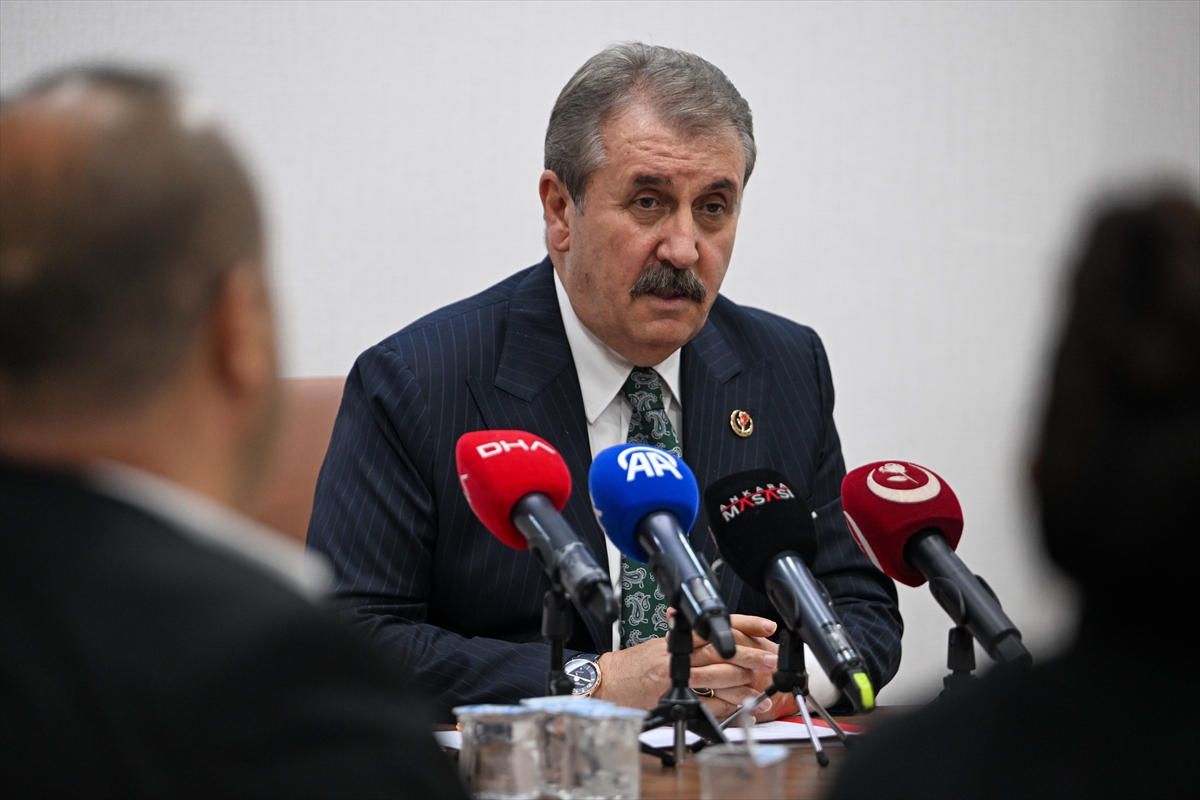 BBP Genel Başkanı Destici AŞAV temsilcilerini kabulünde konuştu: