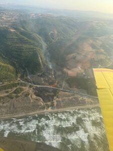 BURSA (AA) – Bursa'nın Mudanya ilçesinde ormanlık alanda çıkan yangın