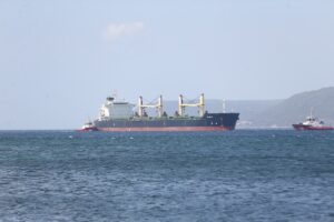 ÇANAKKALE (AA) – Çanakkale Boğazı'nda makine arızası meydana gelen gemi