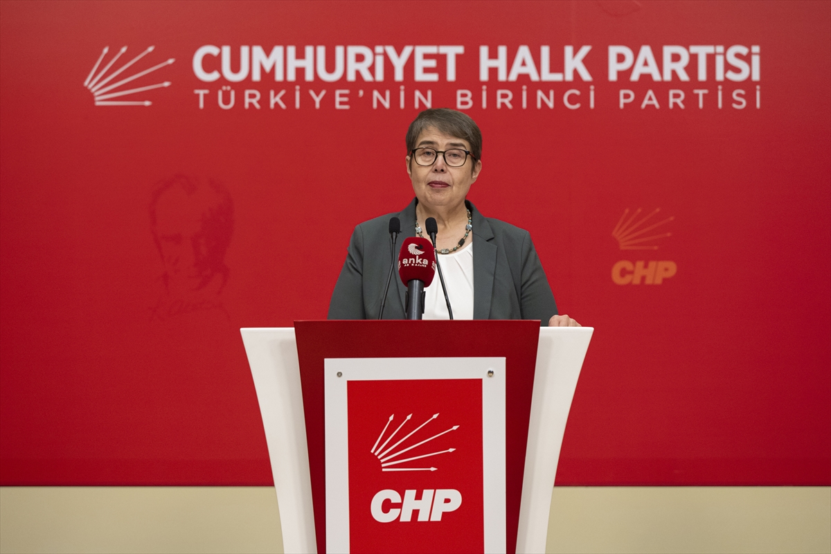 CHP Genel Başkan Yardımcısı Şahbaz, basın toplantısı düzenledi: