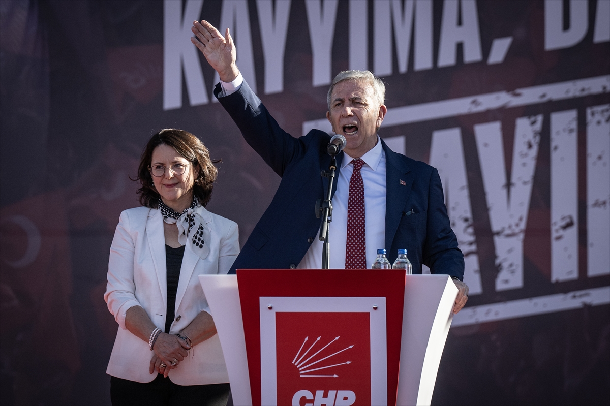 CHP Genel Başkanı Özel, partisinin Ankara'daki mitinginde konuştu: