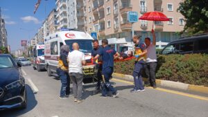 ÇORUM (AA) – Çorum'da motosikletin yayaya çarptığı kazada 2 kişi