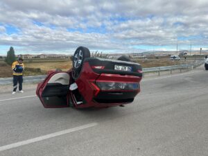 - Kaza, güvenlik kamerasıyla görüntülendi