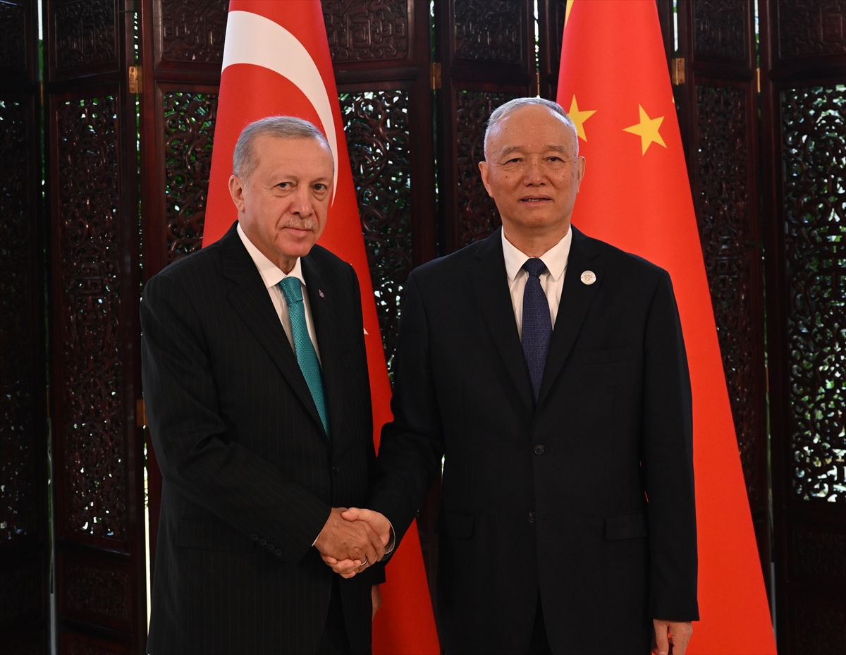 Cumhurbaşkanı Erdoğan, Çin Komünist Partisi Merkez Komitesi Birinci Sekreteri Say ile görüştü: