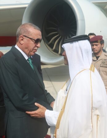 Cumhurbaşkanı Erdoğan, Katar’a gitti