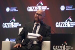 ANKARA (AA) – Cumhurbaşkanlığı İletişim Başkanlığının düzenlediği "Gazze: İnsanlığın Turnusol