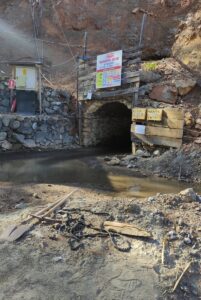 DENİZLİ (AA) – Denizli'nin Acıpayam ilçesinde, bir madende meydana gelen