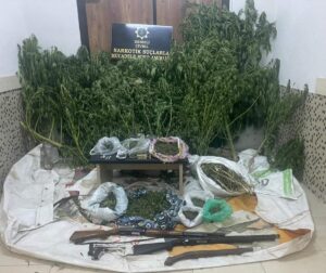 DENİZLİ (AA) – Denizli'nin Çivril ilçesinde düzenlenen uyuşturucu operasyonunda yakalanan