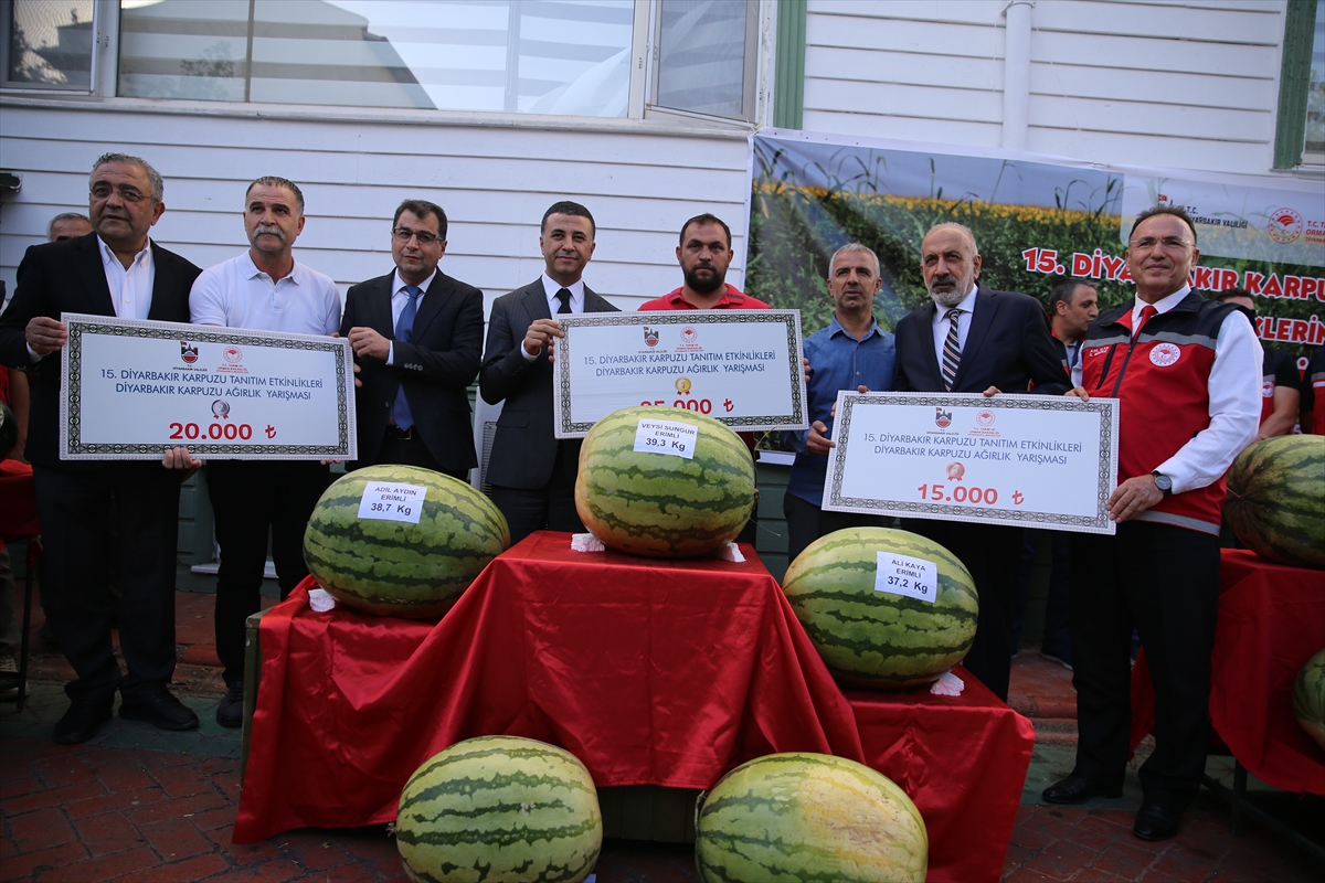 Diyarbakır'da “15. Diyarbakır Karpuzu Tanıtım Etkinlikleri” düzenlendi