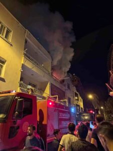 DİYARBAKIR (AA) – Diyarbakır'ın Bismil ilçesinde bir evde çıkan yangında